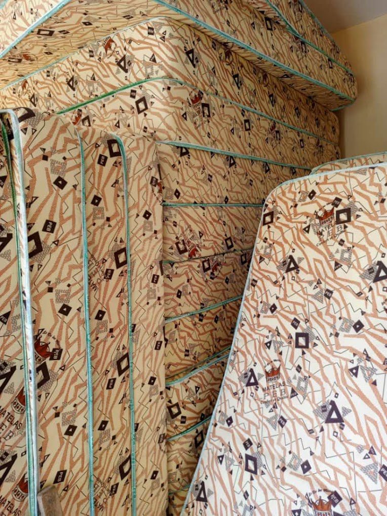 Détail d'un matelas PEB 2